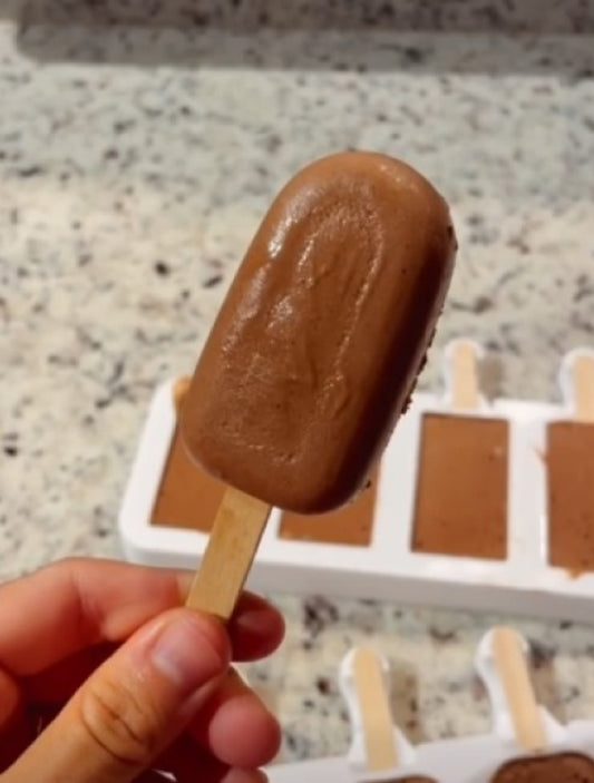 Paletas heladas de Chocolate "Sugar Free"