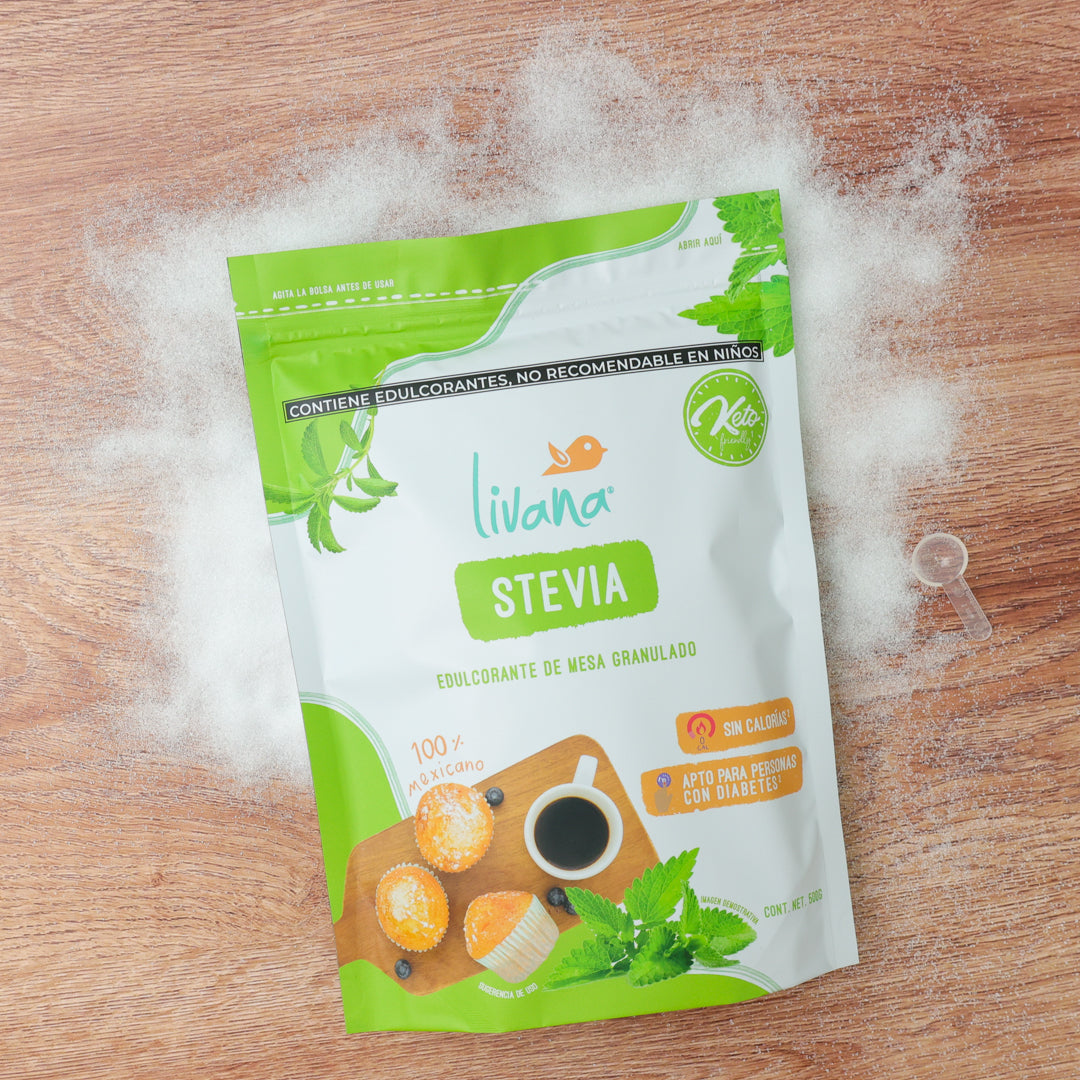 LIVANA® STEVIA, 250 GRAMOS