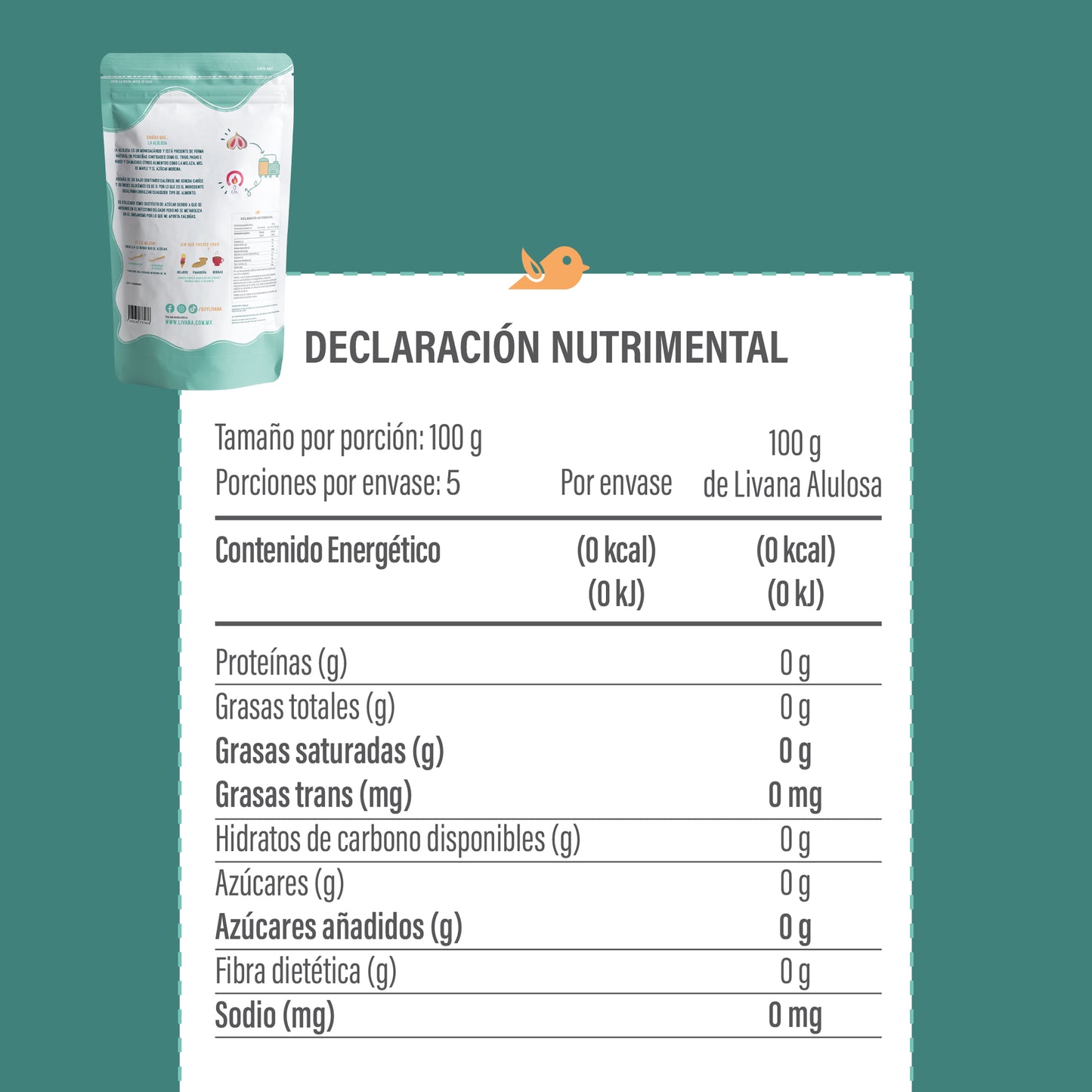 ALULOSA (100%). 500 G