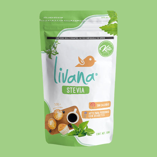 LIVANA® STEVIA, 500 GRAMOS