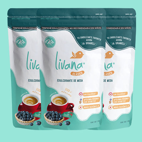 3 PACK - LIVANA® CLASICO A GRANEL, 1 KG